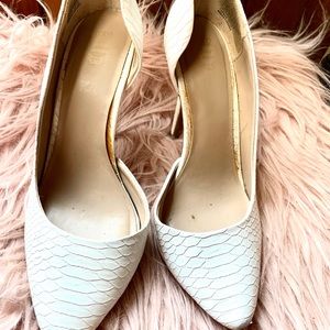 Juicy Couture White Heels